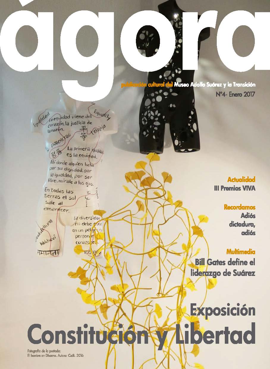 Portada de la revista Ágora nº 4 - El Hombre en _Dharma